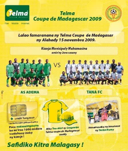 Finale Telma Coupe de Madagascar 2009